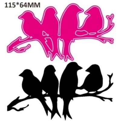 Bird Metal Cutting Dies Scrapbooking Paper Crafts Embossing Stencils Cut Mould