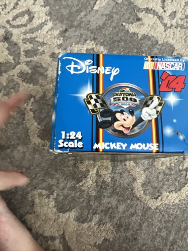 NIB~DISNEY 2004 TEAM CALIBER NASCAR DAYTONA 500 MICKEY MOUSE 1:24 DIECAST Lm - Picture 10 of 13