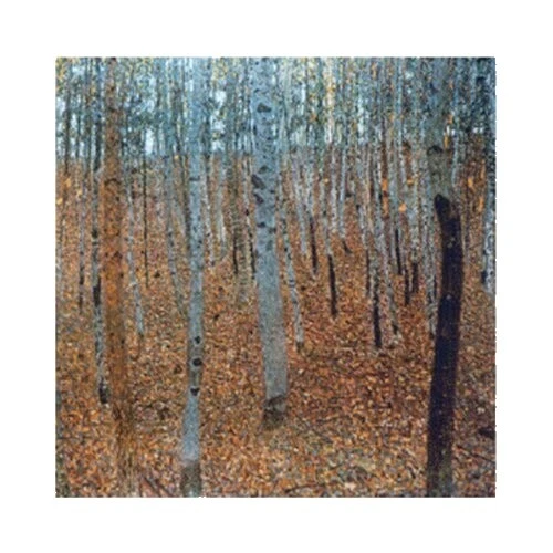 Paper Art Nouveau impresiones artísticas de paisaje