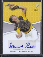 2022 Leaf Perfect Game RC Auto Base Yellow /20 U-Pick Auction Many 2 Choose From