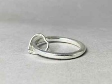 Heart Band Ring,925 Sterling Silver Band Statement Handmade Ring All Size