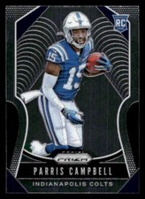 2019 Panini Prizm #347 Parris Campbell Rookie Indianapolis Colts