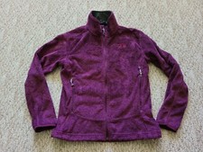 EUC Mountain Hardwear Women's Full Zip Fleece Jacket Color Purple Size Small S