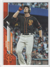 2020 Topps Factory Set Orange #490 Austin Slater - NM-MT