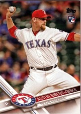 2017 Topps Update #US49 Austin Bibens-Dirkx RC Texas Rangers