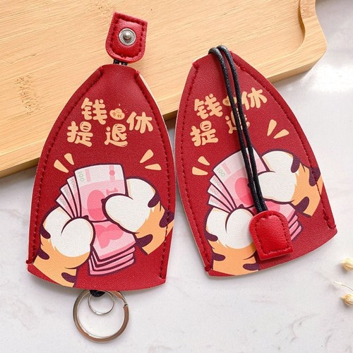 Large Capacity Pull Out Key Case PU Leather Key Wallets Car Accessories - Picture 7 of 16