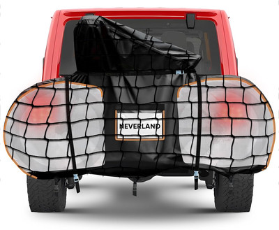 Bike Cover for Transport on Rack - Heavy Duty 600D Bike Rack Cover for 1 Bike, B