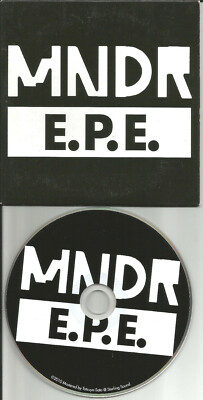 MNDR E.p.e. 4TRX w/ UNRELEASED TRX OUT OF PRINT CD single 2010 USA seller