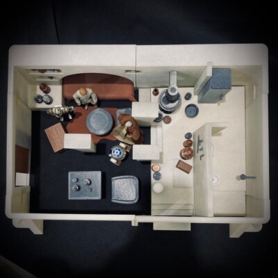 Obi-Wan Kenobi Ben's Home Equipment for 3.75'' & 6'' Fig Dio (1:18 & 1:12 scales)