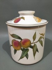 Royal Worcester “ Evesham Gold “ Storage Jar