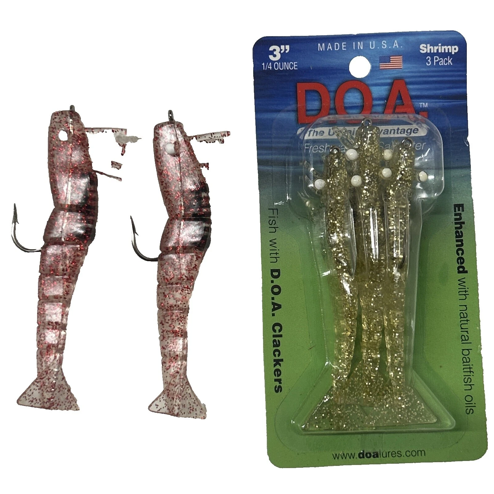 D.O.A. todos los cebos, señuelos pesca Agua salada de agua dulce