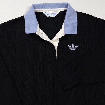 Adidas 90s Game Polo Tシャツ M 80s 90s ADIDAS Knit Polo Sweatshirt Vintage Women | eBay