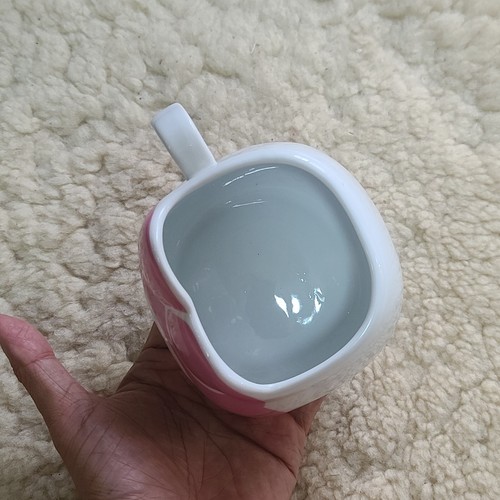 My Melody Mug Sculpted Ceramic Large White Pink 13.5oz Sanrio 400ml Cup Coffee - Picture 8 of 8