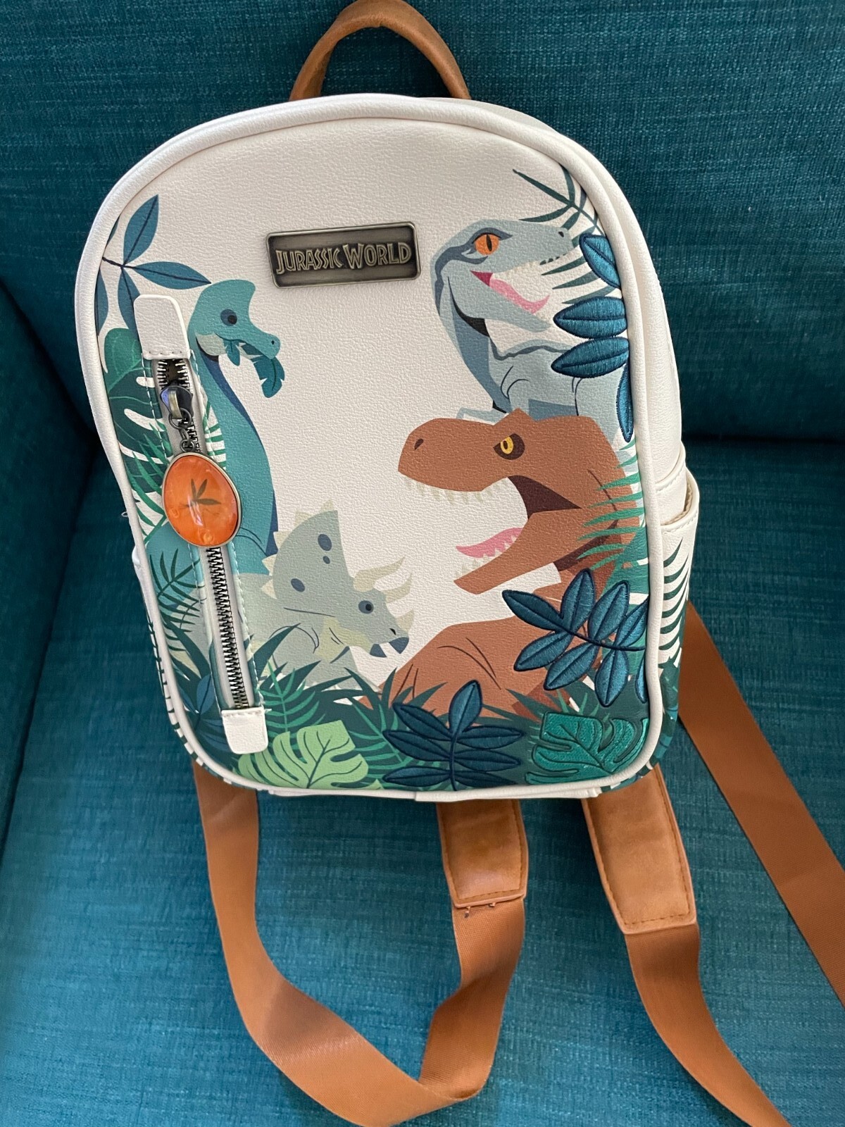 Jurassic Park Tropical Mini Backpack Bioworld Jurassi… Gem