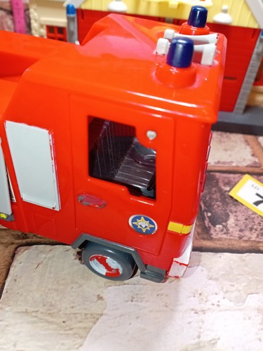 Fireman Sam Fire Station Set & Jupiter Vehicle & Figures Toy Imaginative Play - Picture 9 of 14