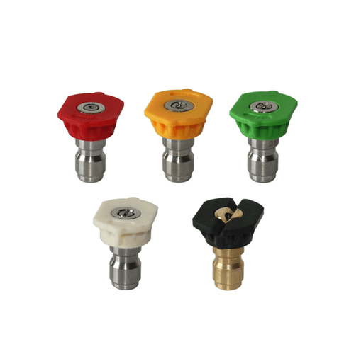 5pcs Pressure Washer Spray Tips Nozzles High Power Kit Quick Connect 1/4" Set - Picture 6 of 12