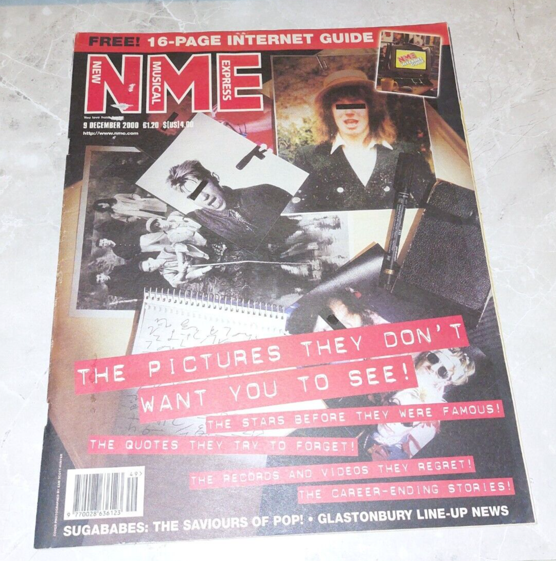 NME 9 DECEMBER 2000 SUGABABES , BLUR , COLDPLAY , OL' DIRTY BASTARD , MADONNA ..