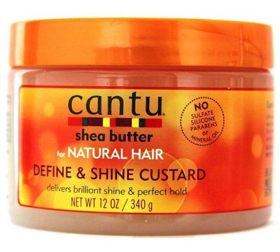 3 x Cantu Sheabutter für natürliches Haar Define & Shine Pudding 340g 