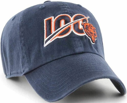 Chicago Bears 100 Years Clean Up Hat 