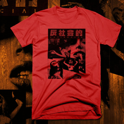Antisocial T-Shirt Sicario Hitman Drug Weed marijuana Sniper mob cotton tee 