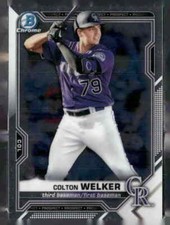 2021 Bowman #BCP-15 Colton Welker