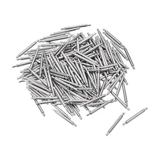 13mm Watch Band Pin 1.3mm Dia Steel Single Flanged End Spring Bar Pins 200pcs