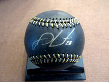 J. D. MARTINEZ 2018 WSC BOSTON RED SOX METS SIGNED AUTO OML BASEBALL JSA BEAUTY