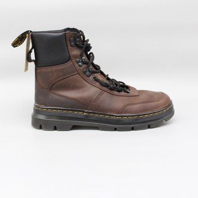 Dr. Martens Combs Tech Crazy Horse Leder Freizeitstiefel Damen / Herren Stiefel