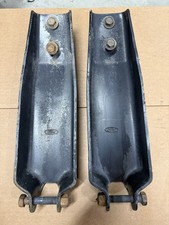 80-93 Ford F250 4x4 Front Upper Shock Mount Brackets E5TZ-18183-A OEM Pair