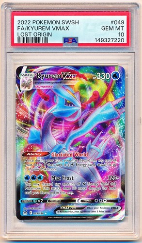 Kyurem VMAX graded PSA 10 for sale on eBay
