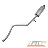 MittelschalldÄMpfer Auspuff SchalldÄMpfer FÜR Peugeot 306 1.4 1.6 1.8 1.9 D