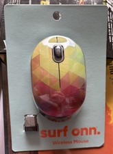 Surf Onn 5 Button Mouse Geometric Colors 2.4G...