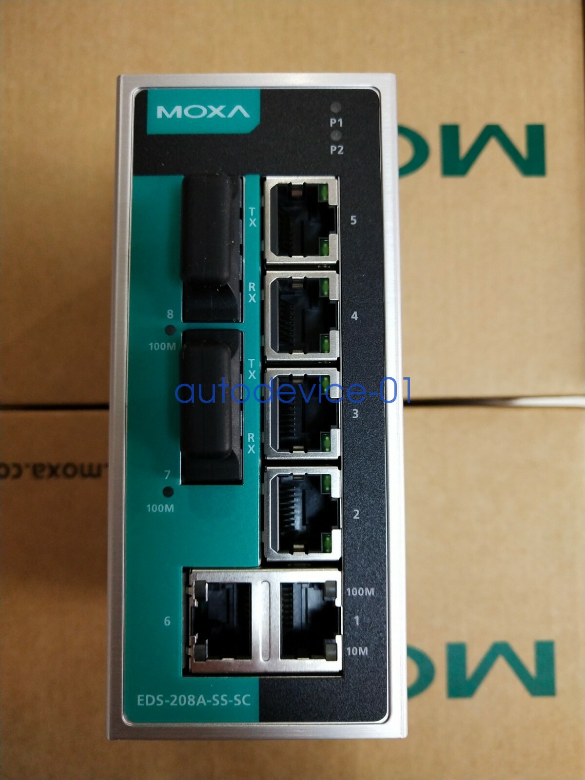 1PC NEW MOXA EDS-208A-SS-SC Ethernet switch DHL/FedEx