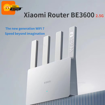 Xiaomi BE3600 WiFi 7 Router 3570Mbps Dual-Band Mesh Qualcomm Gaming VPN Support