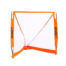Bownet Portable Lacrosse Goal 4' x 6' – Folding Lacrosse Net and Steel Frame ...