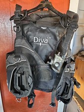 SeaQuest Diva LX Womens Scuba Diving BCD Vest Luxury Edition Size Small