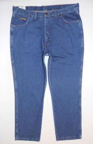 WRANGLER - Jeans uomo NUOVI vintage Ohio relaxed comfort fit 40"W x 32"L blu made UK - Foto 2 di 6