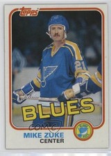 1981-82 Topps Mike Zuke #124W 1g62