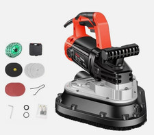 Three Heads Dustless Grinder 220V Triangle Floor Grinding Edge Concrete Grinder.