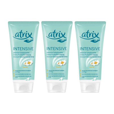 3 x Atrix Schutzcreme Intensive Tube 100 ml