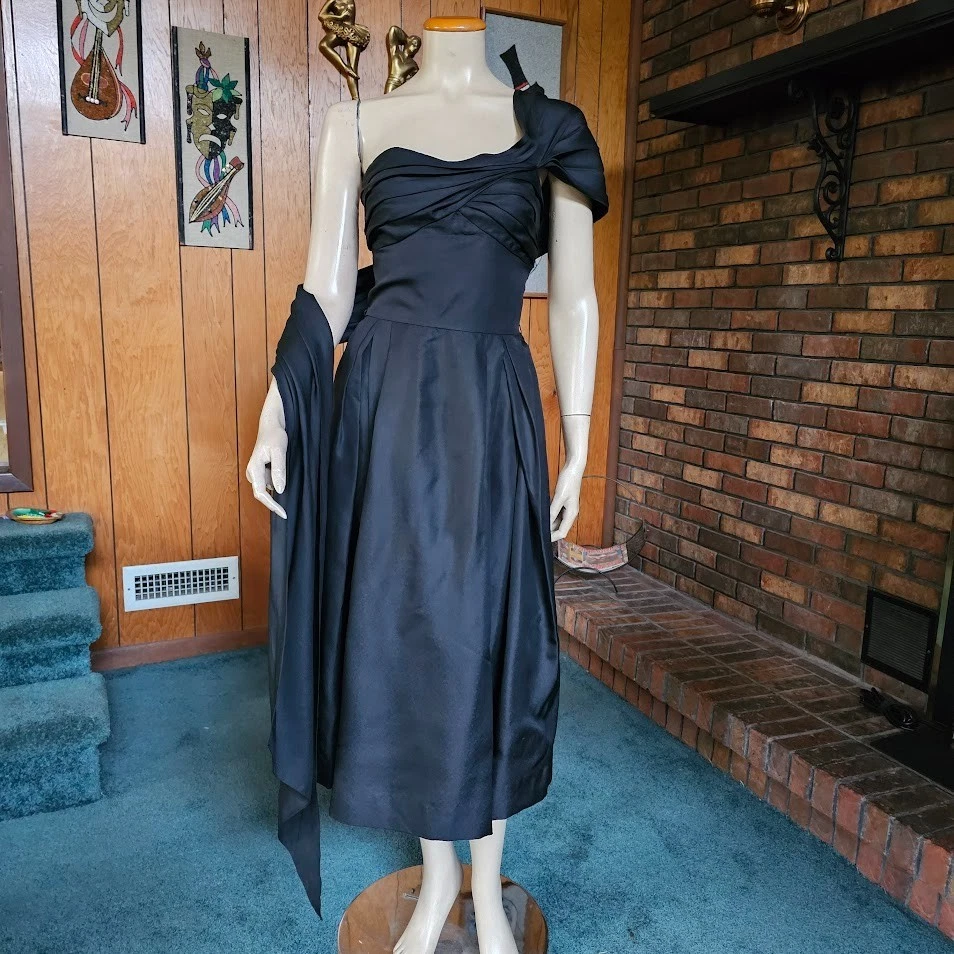 sachin and babi light blue dress Evening 1950s Vintage Dresses for Women for sale