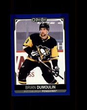 #435 Brian Dumoulin Pittsburgh Penguins 2021-22 O-Pee-Chee Blue Border