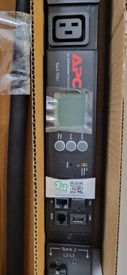 APC AP8868 Metered Rack PDU, 2G, 0U, 10.0kW, 208V, 36 C13 and 6 C19 Outlets