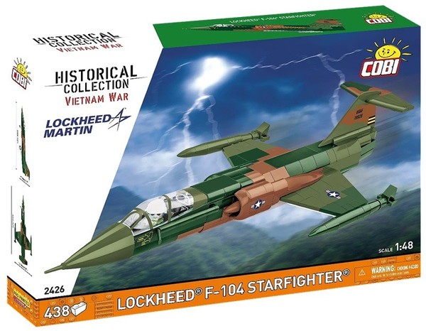 Cobi 2426 - 1:48 - Lockheed Martin Starfighter F-104 - Neu-image