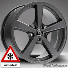 16 Zoll DW3 Alufelgen 7x16 5x110 ET40 grau matt für Opel
