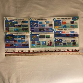 NES Nintendo Power Battletoads / Adventure Island II 2-Sided Poster 22x11 1989