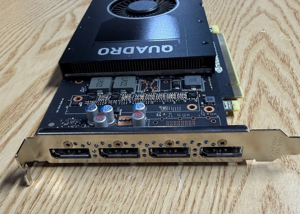 Dell NVIDIA Quadro P2200 5GB GDDR5X PCIe Graphics Card Dell P/N: 02G8WC Tested - Image 2 of 2