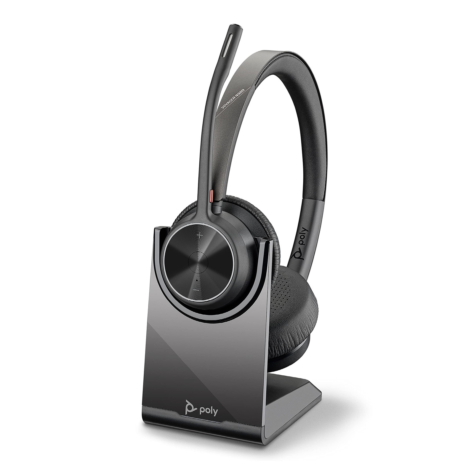 Voyager 4320 UC Wireless Headset with Charge Stand by Plantronics