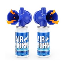 Nicehil 2 Pack Air Horn, 122dB Loud Marine Safety Horn for Boat... FAST USA SHIP