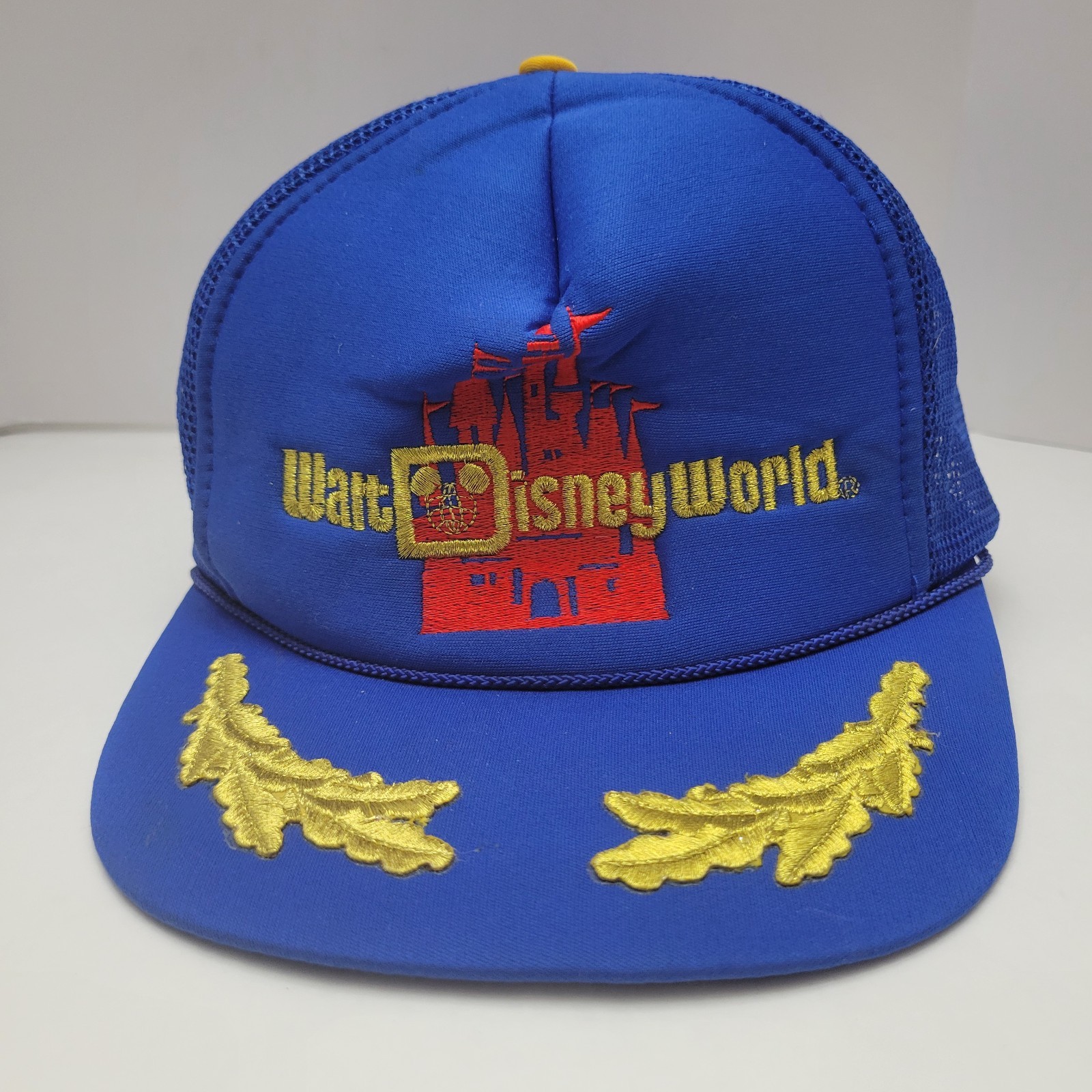 Blue Mesh Snapback Magic Kingdom Castle Cap